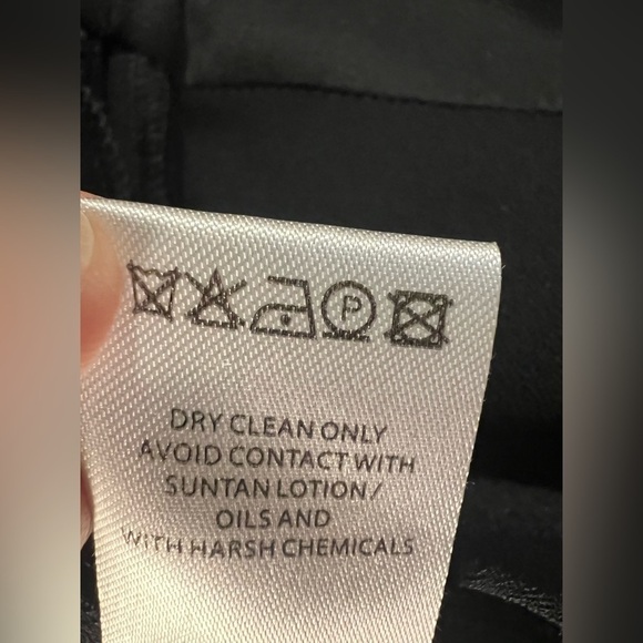 Saloni jumpsuit size 4 black one shoulder crepe front tie evening wear​​​​​ - Picture 10 of 11